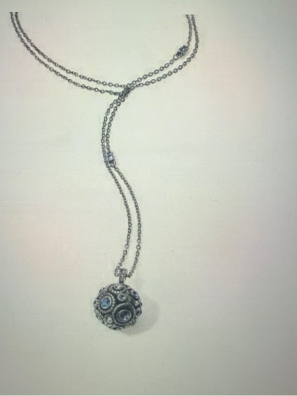 💜🆕 Brighton Halo Sphere Necklace $78 NWT